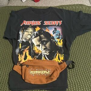 Astro World Fanny pack from the Travis Scott Tour.